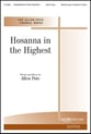Hosanna in the Highest SATB choral sheet music cover